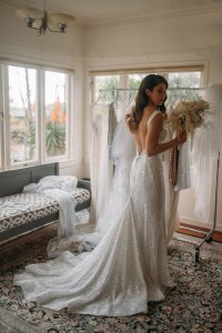 A glimpse behind the scenes of Harriett Falvey's latest collection